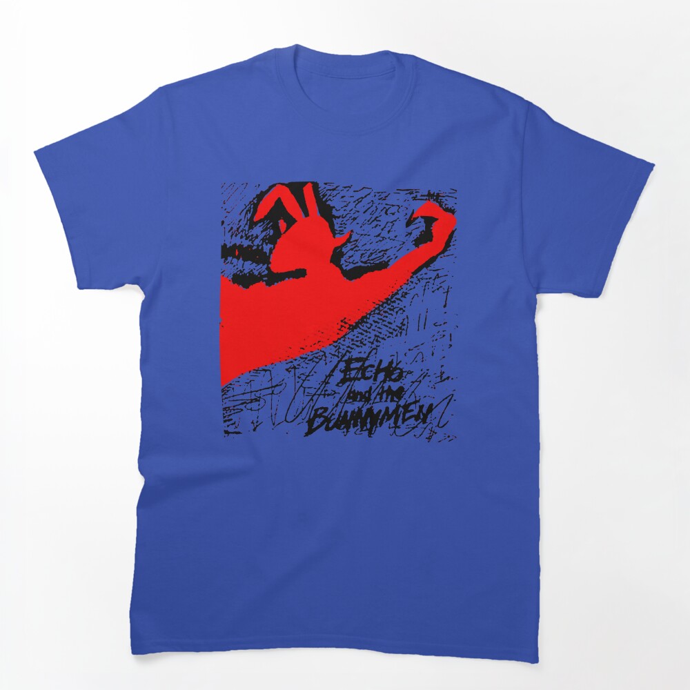 New Wave Red Silhouette WIth Scratch Shirt