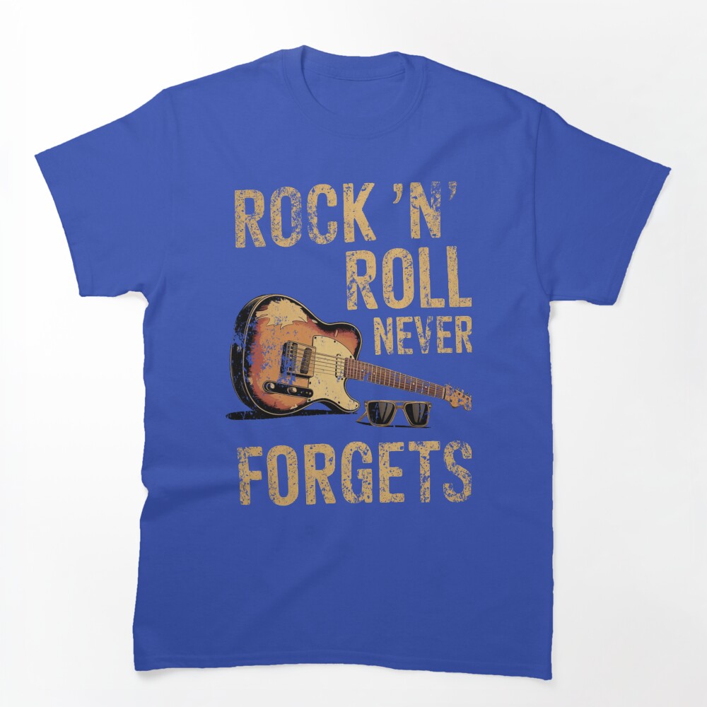 Rock N Roll Rock Band Rock Guitar Shirt