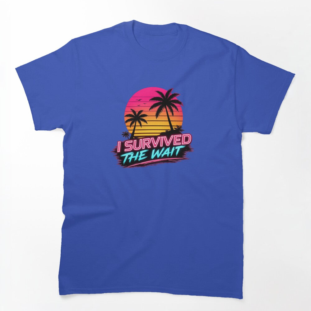 I Survived The Wait Retro Gamer Shirt