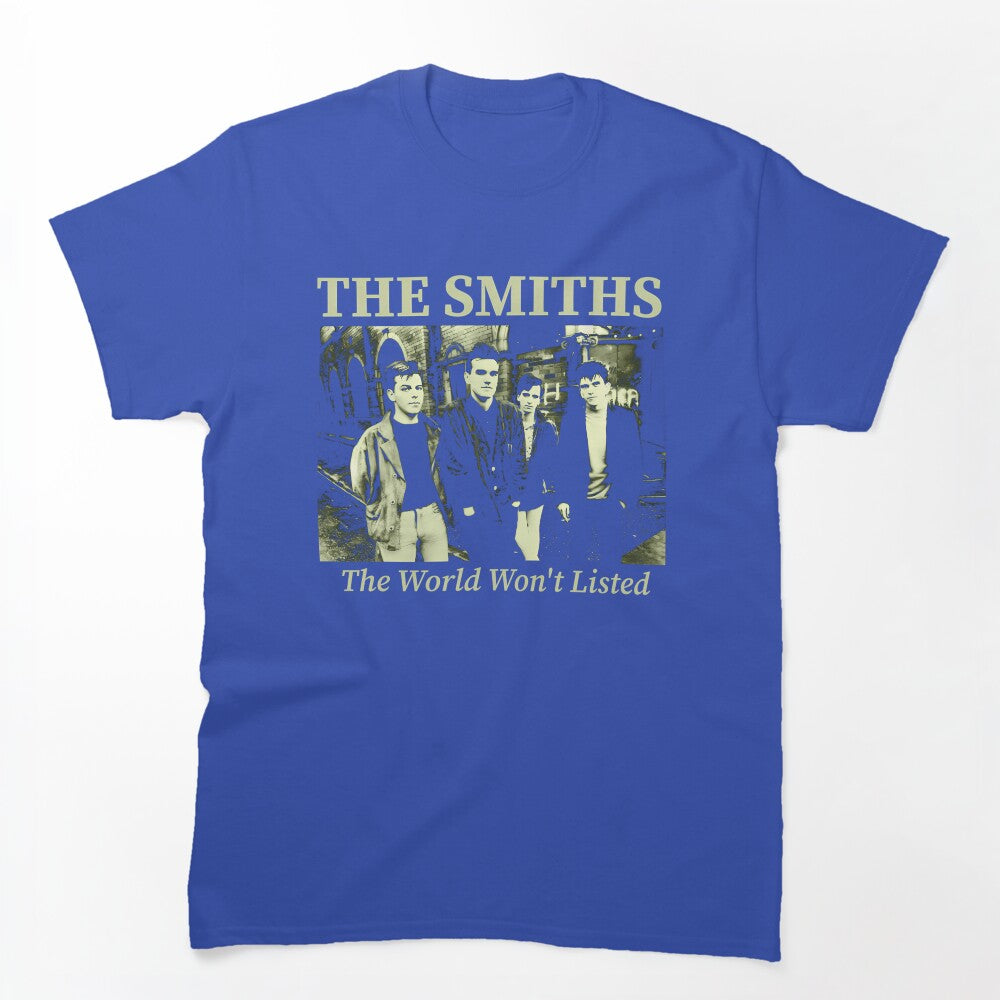 Album Retro Vintage The Smiths The Queen Is Dead Music Band Shirt