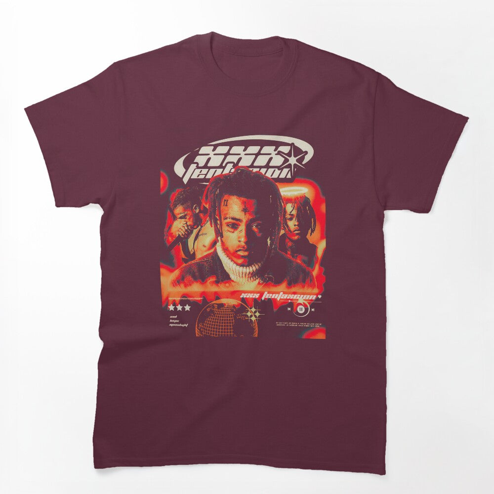 XxxTentacion Design V2 Collection Streetwear Hip Hop Shirt