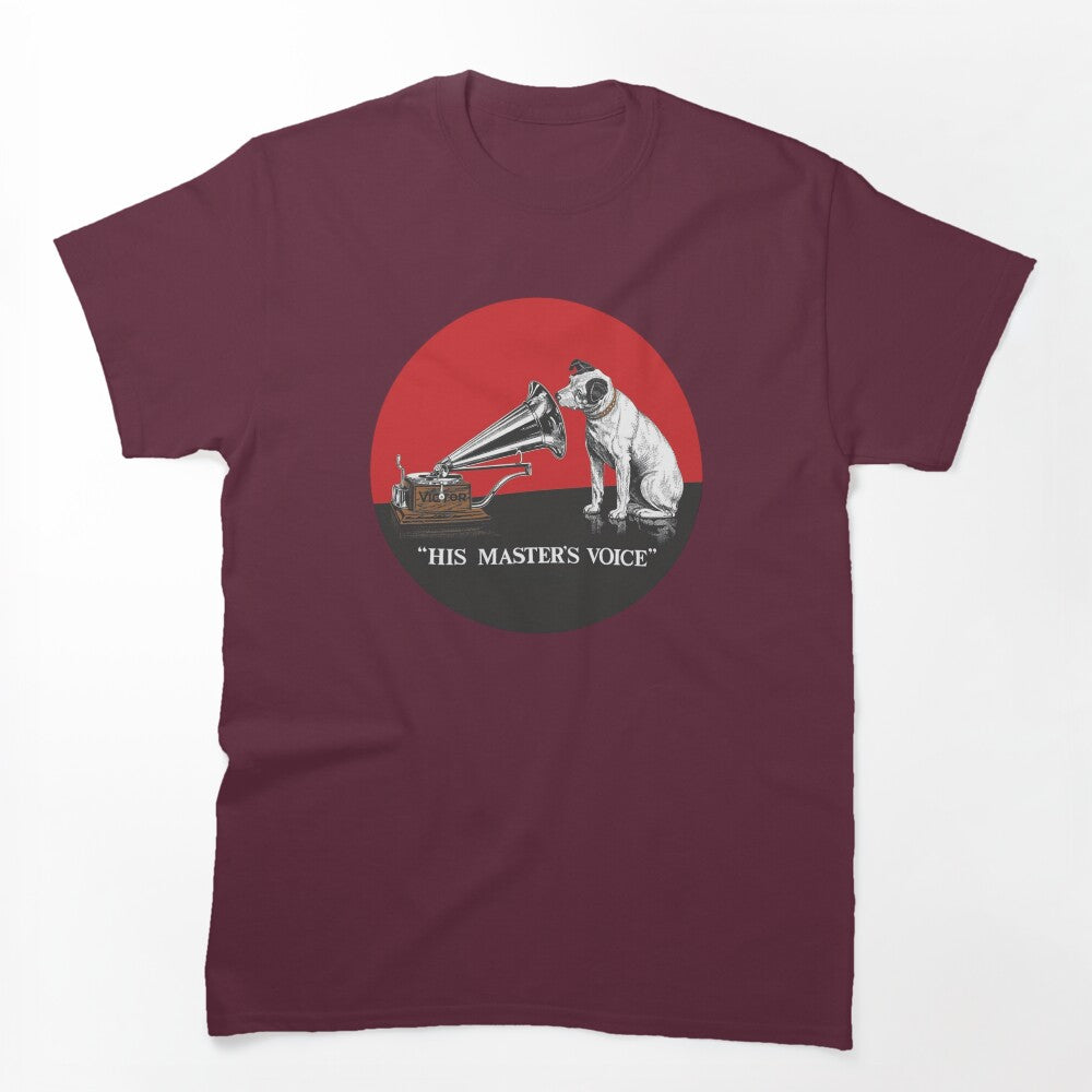 His Master's Voice Nipper The RCA Victor Dog Shirt