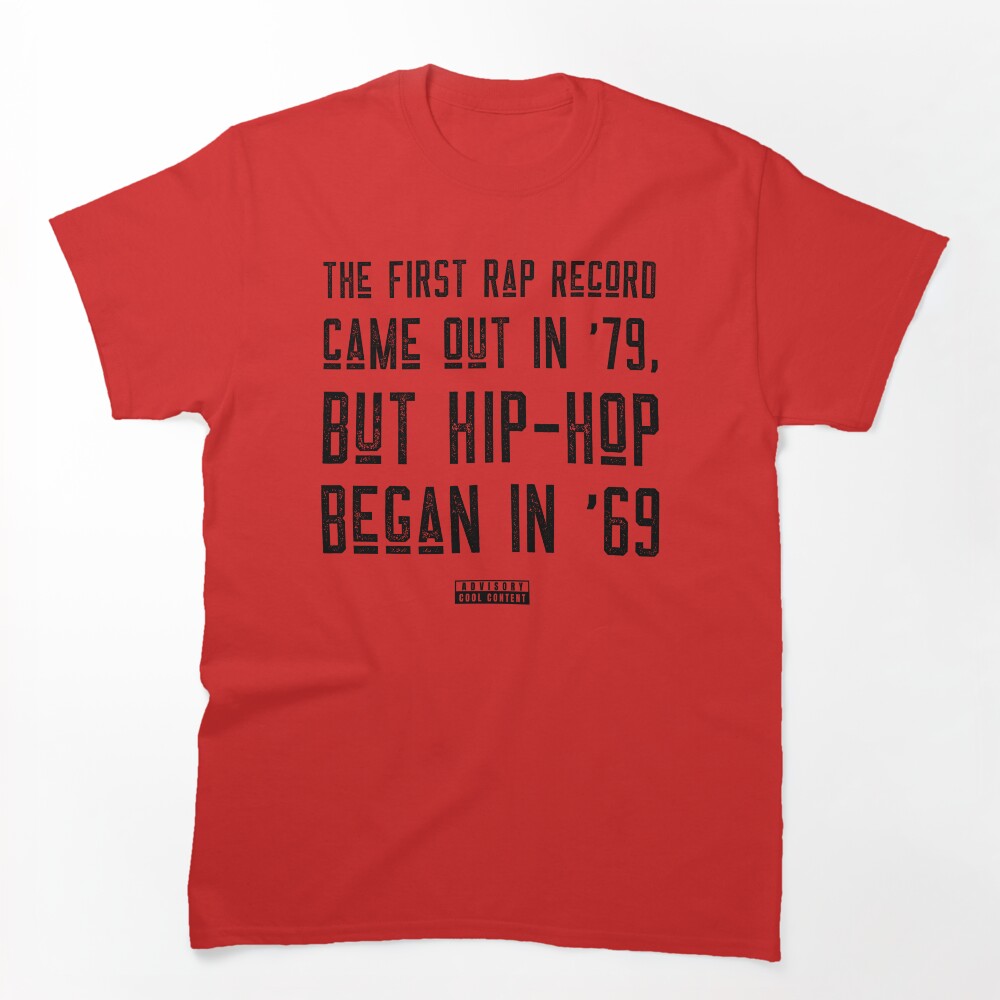 The First Rap Record Shirt
