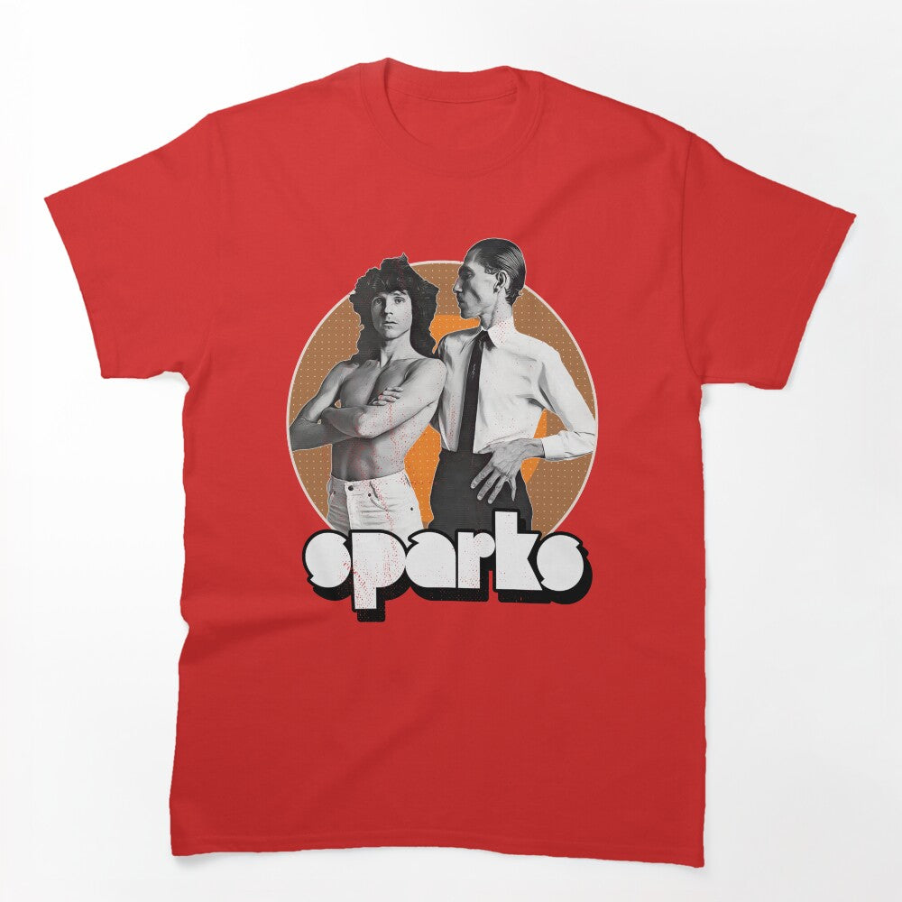 Retro Sparks Band Synth Tribute Shirt