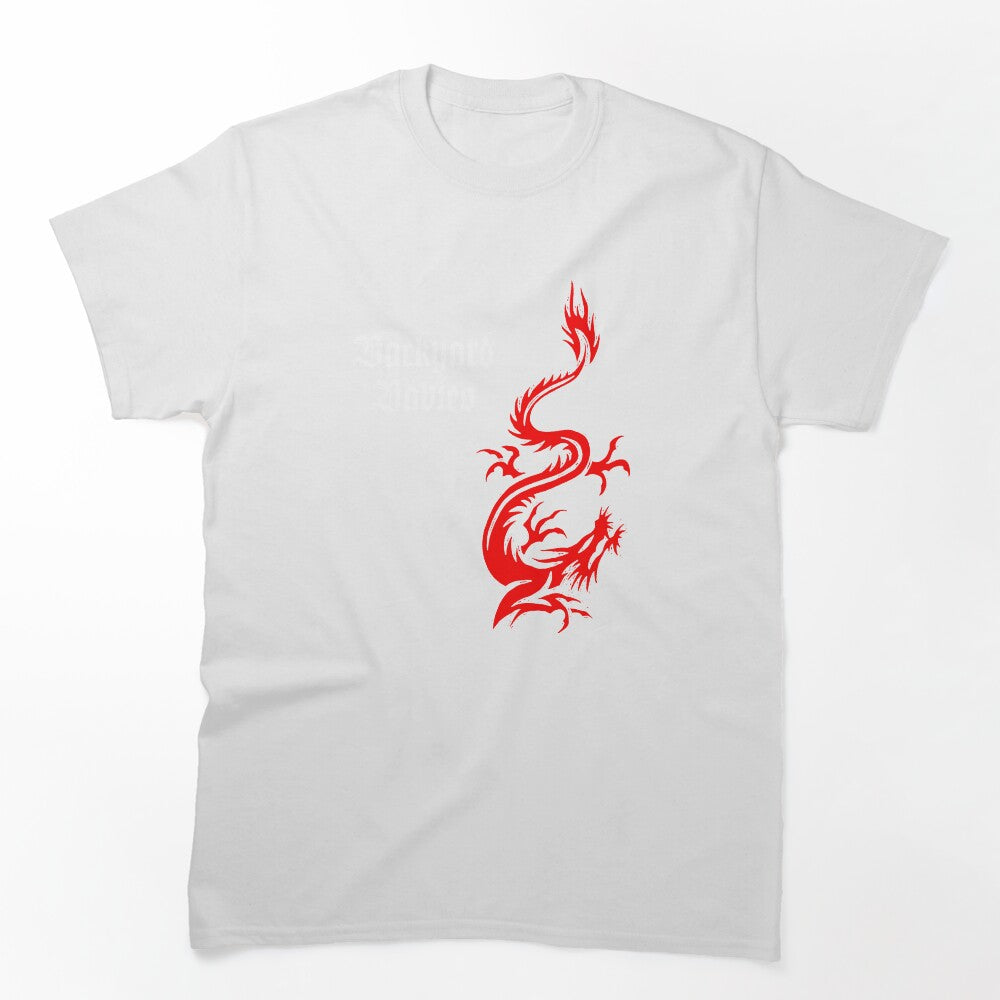 Red Silhouette Glam Punk Rare Symbol Shirt