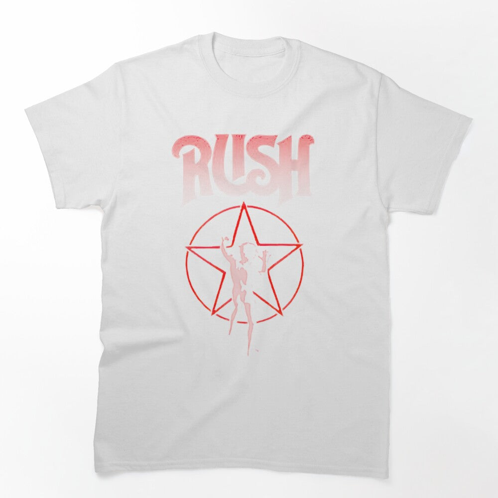 Rush Band Red Star Logo Apparel Shirt