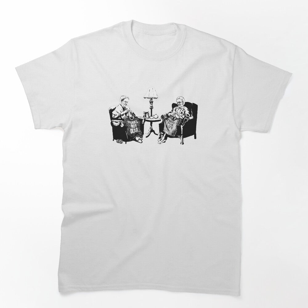 Banksy Grannies Punk's Not Dead Thug For Life Shirt
