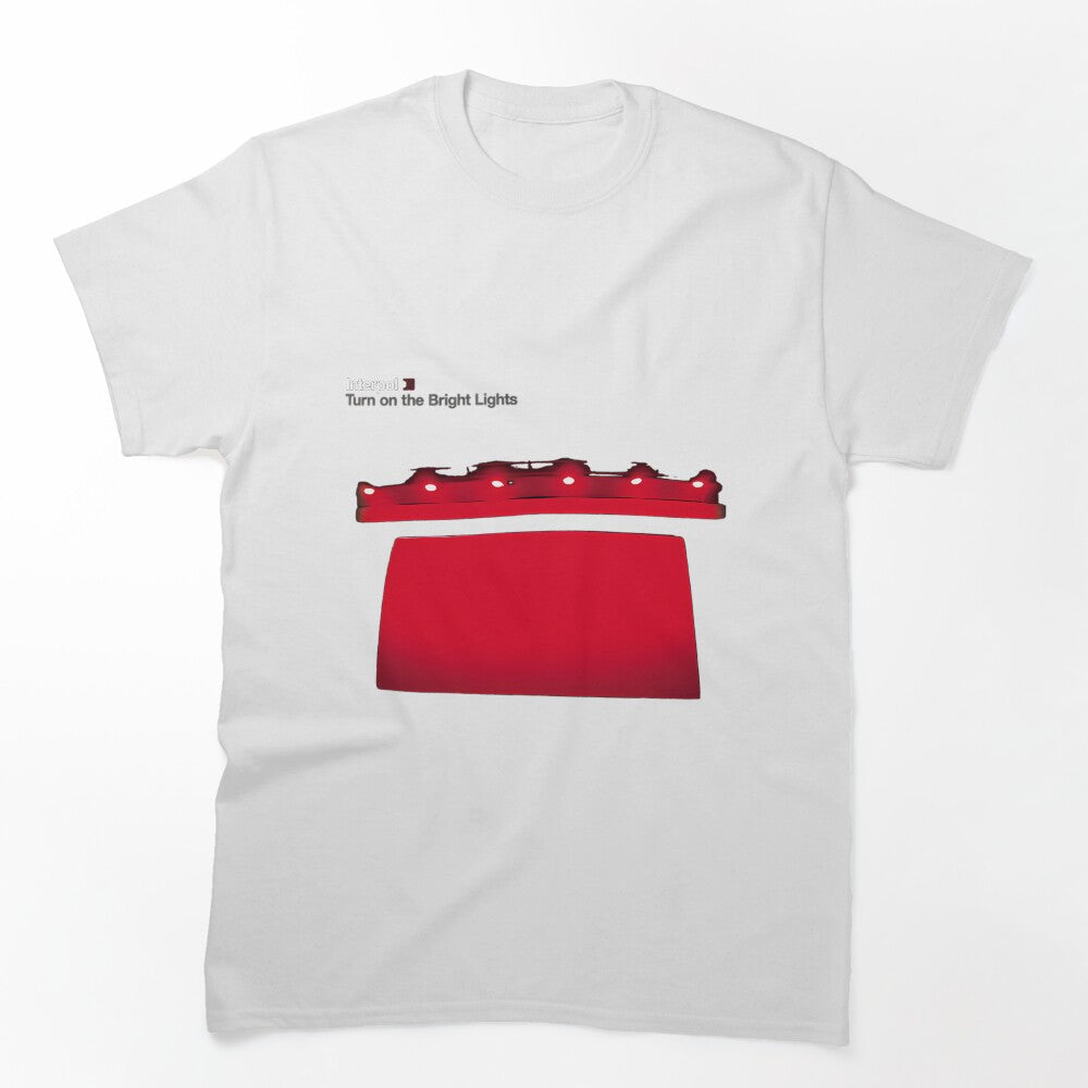 Interpol Turn On The Bright Lights Shirt