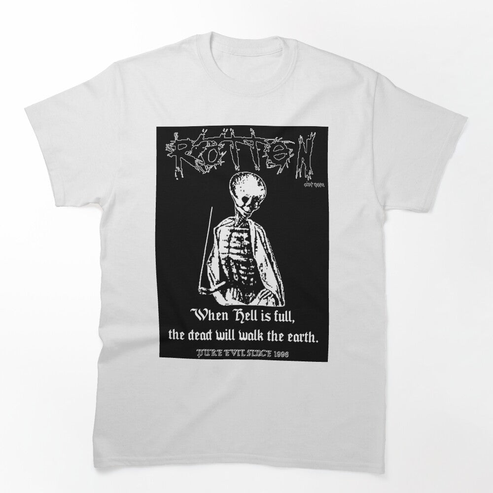 Rotten Dot Com Rotten Com Design Macabre Skeleton Morbid Shirt