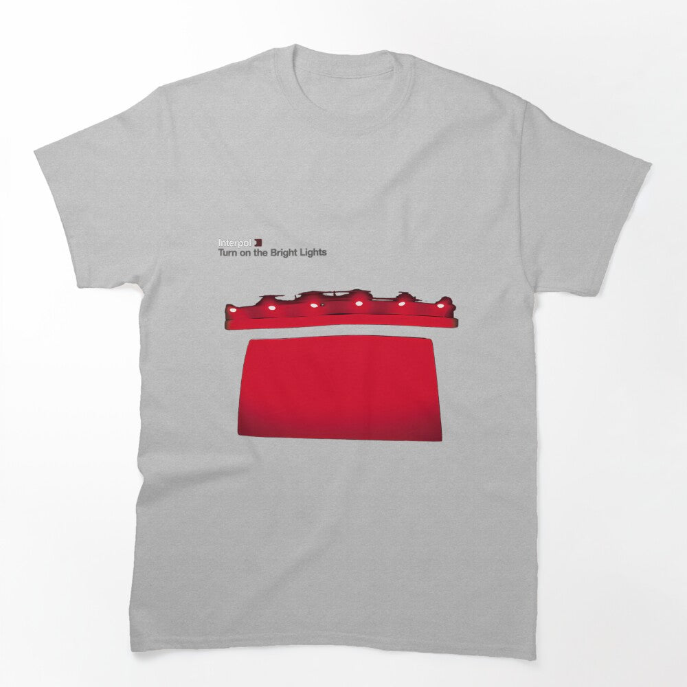 Interpol Turn On The Bright Lights Shirt
