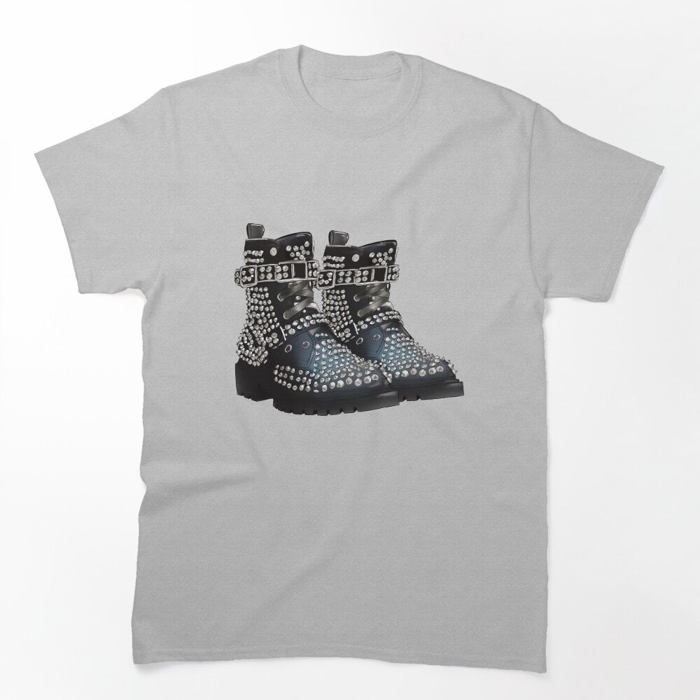 Boots With Rhinestones Shirt