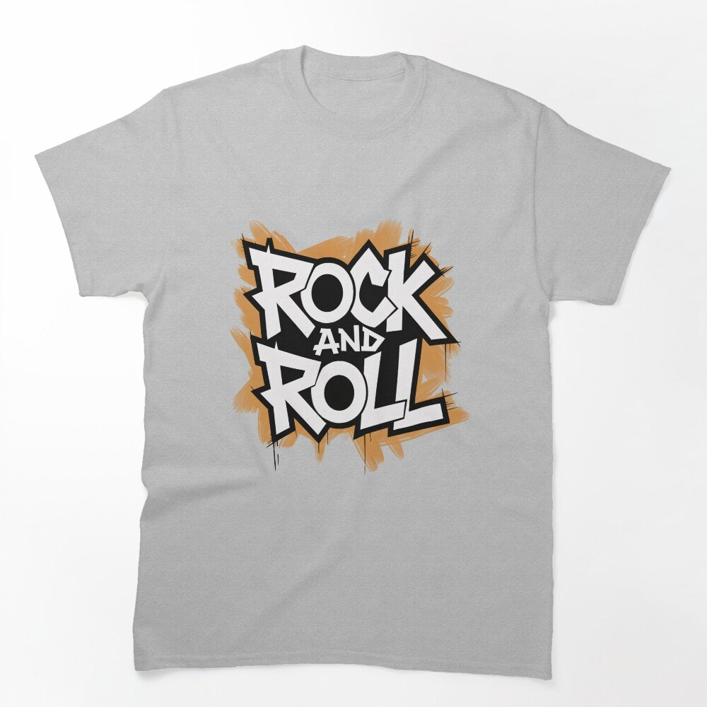 Rock And Roll Graffiti Vibes Shirt