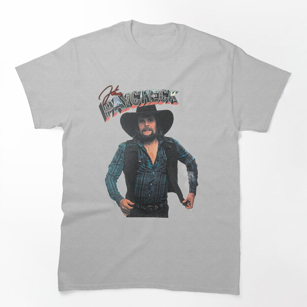 Johnny Paycheck Country Outlaw NY Town Tribute Shirt