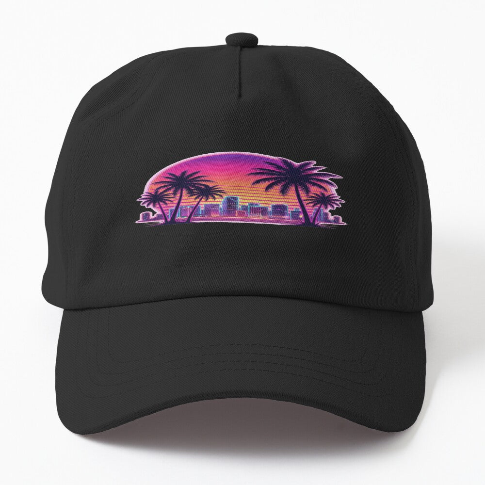 Miami Vice City Sunset Hat