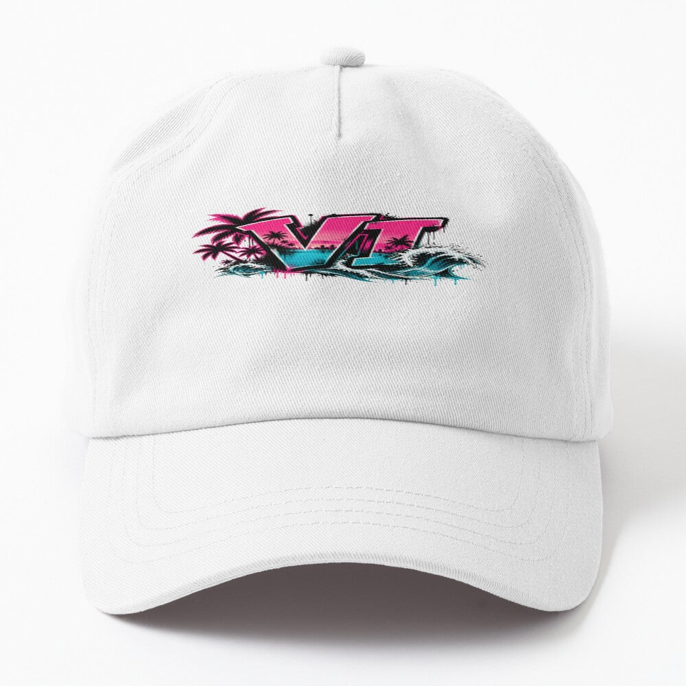 Vice City VI Graffiti Neon Beach Waves - GTA 6 Hat