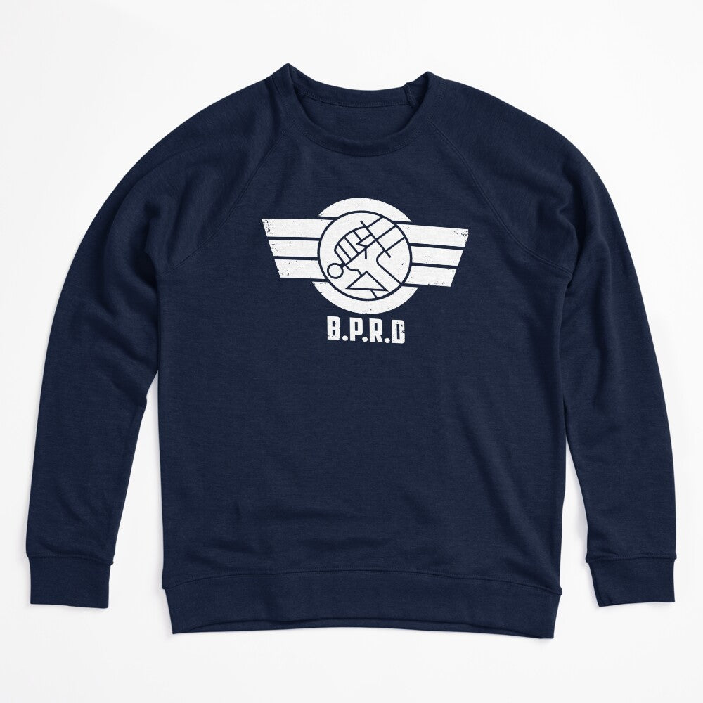 B P R D Logo White Version Shirt