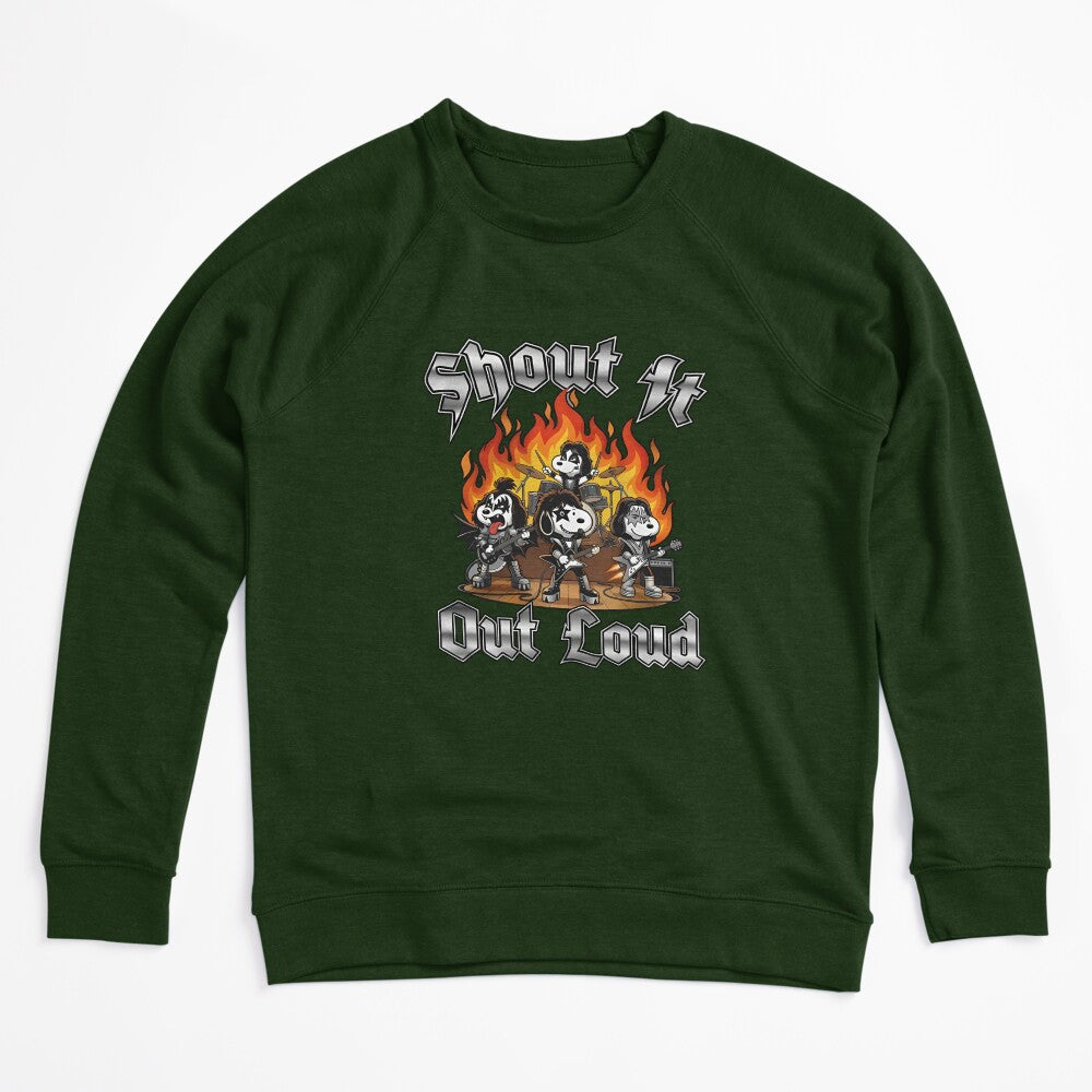 Snoopy K I S S Rock Band Shout It Out Loud Shirt