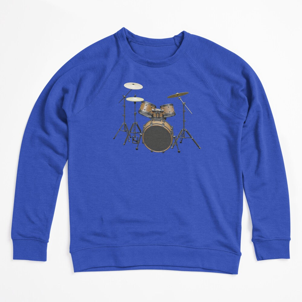 Acoustic Drum On White Shirt