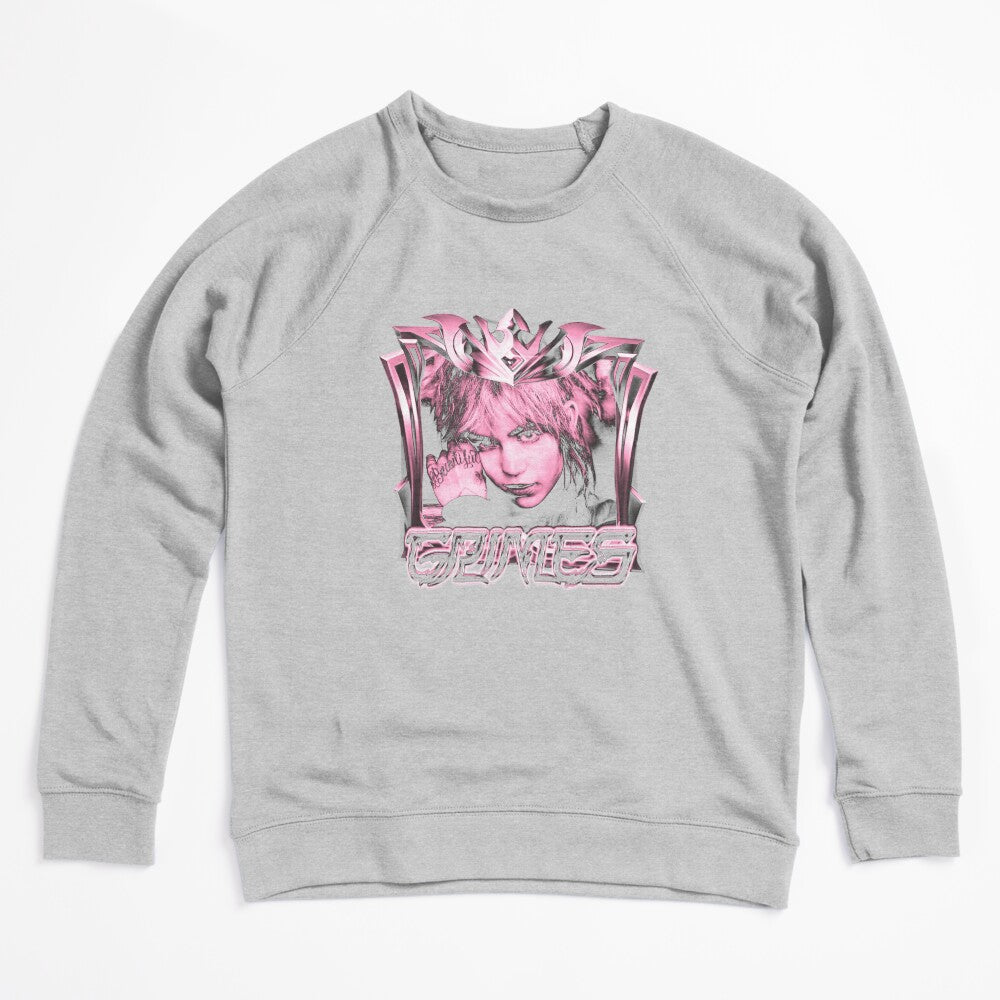 Woman Pink Glow Electronic Pop Shirt
