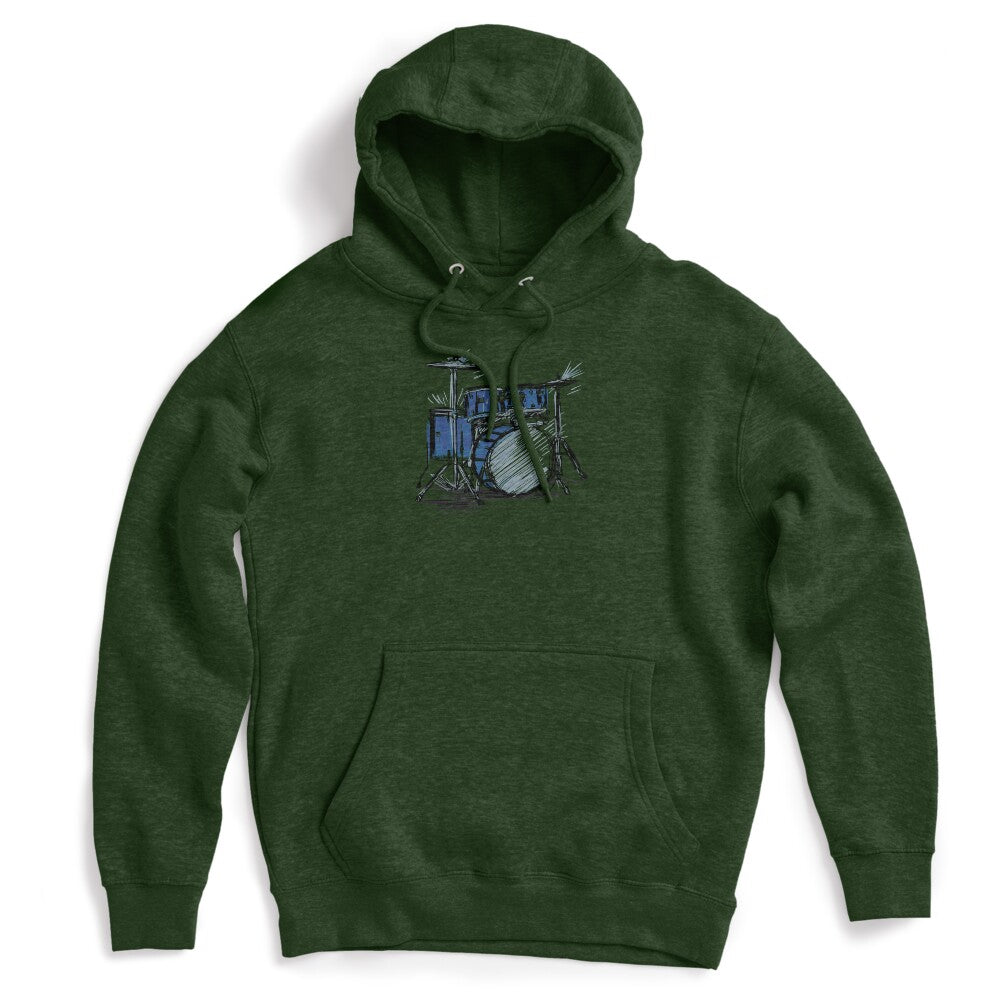 Drums Sketch Music Lover Shirt