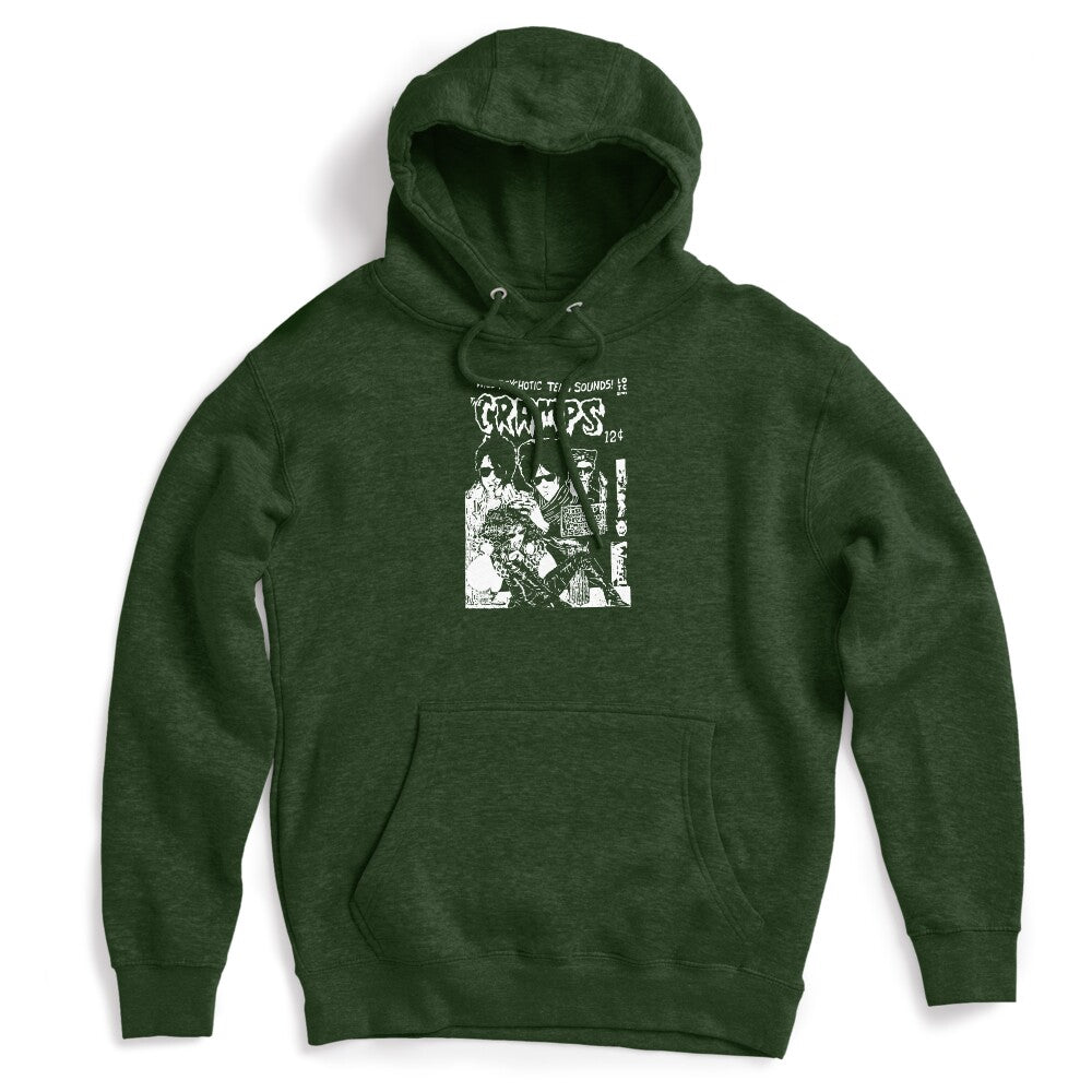 The Cramps Bad Music For Bad People Wild Psychotic Teen Sounds Shirt