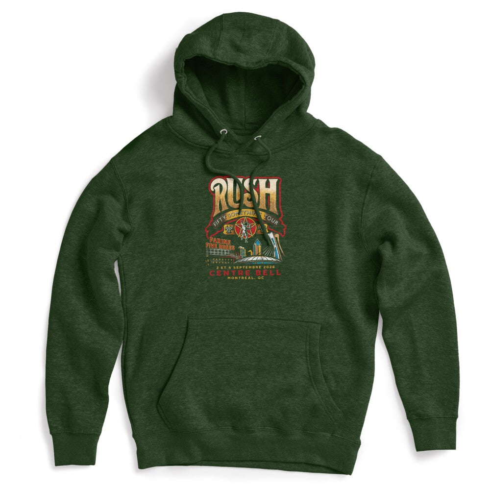 RUSH Fifty Something Tour 2026 Bell Centre Montreal QC Sep 2 4 2026 Shirt