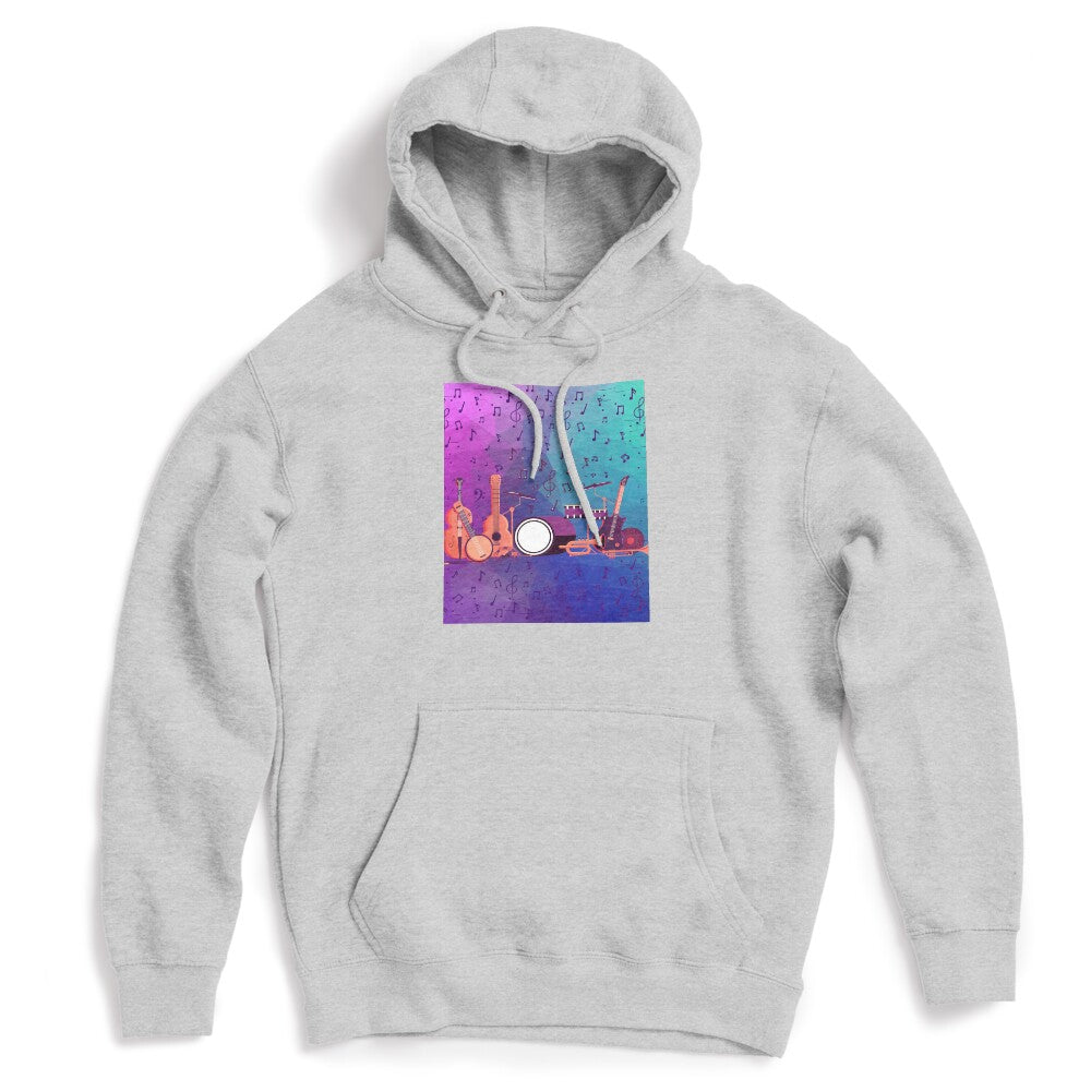 Music Everywhere On A Purple Bandstand Shirt