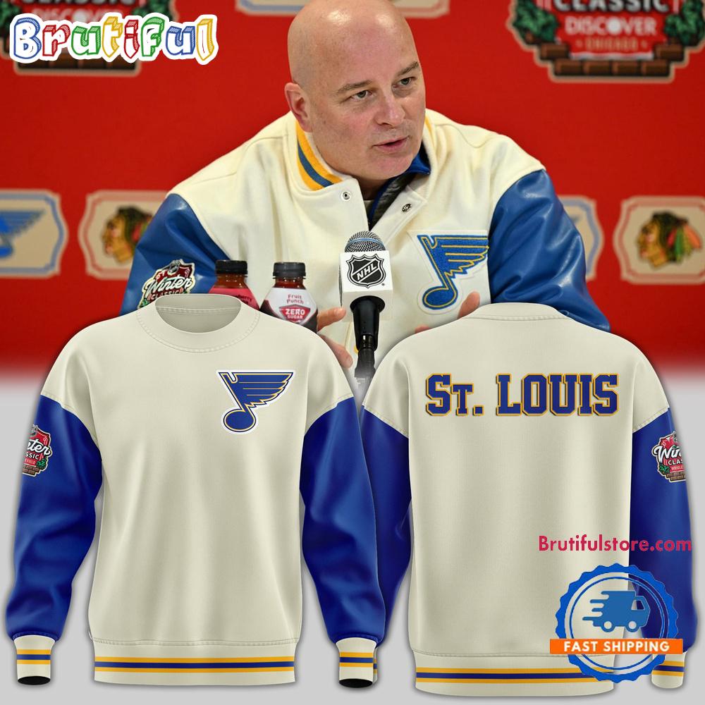 St. Louis Blues Special Winter Classic Hoodie T-Shirt