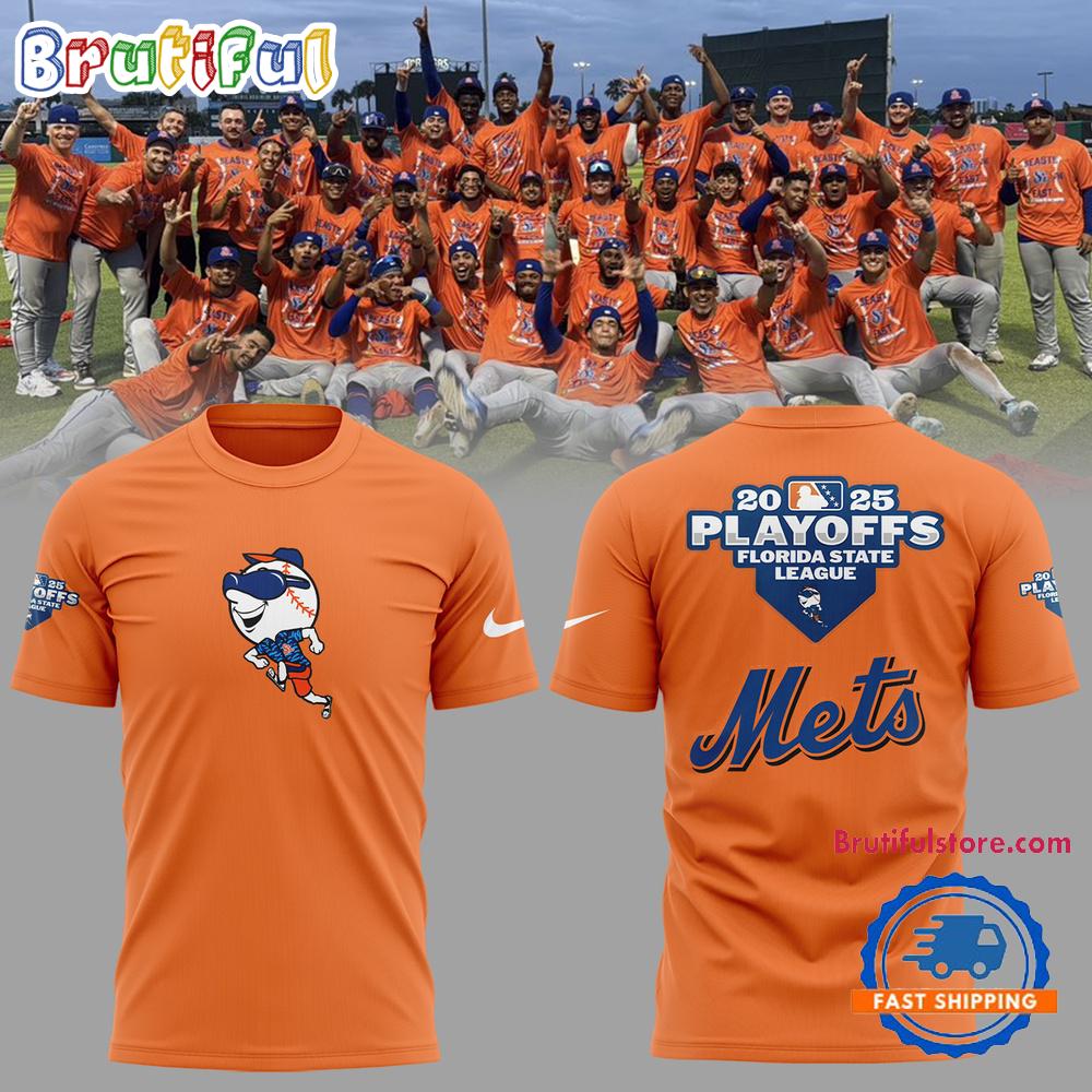 St. Lucie Mets 2025 Playoffs Florida State League 3D Printed Hoodie T-Shirt