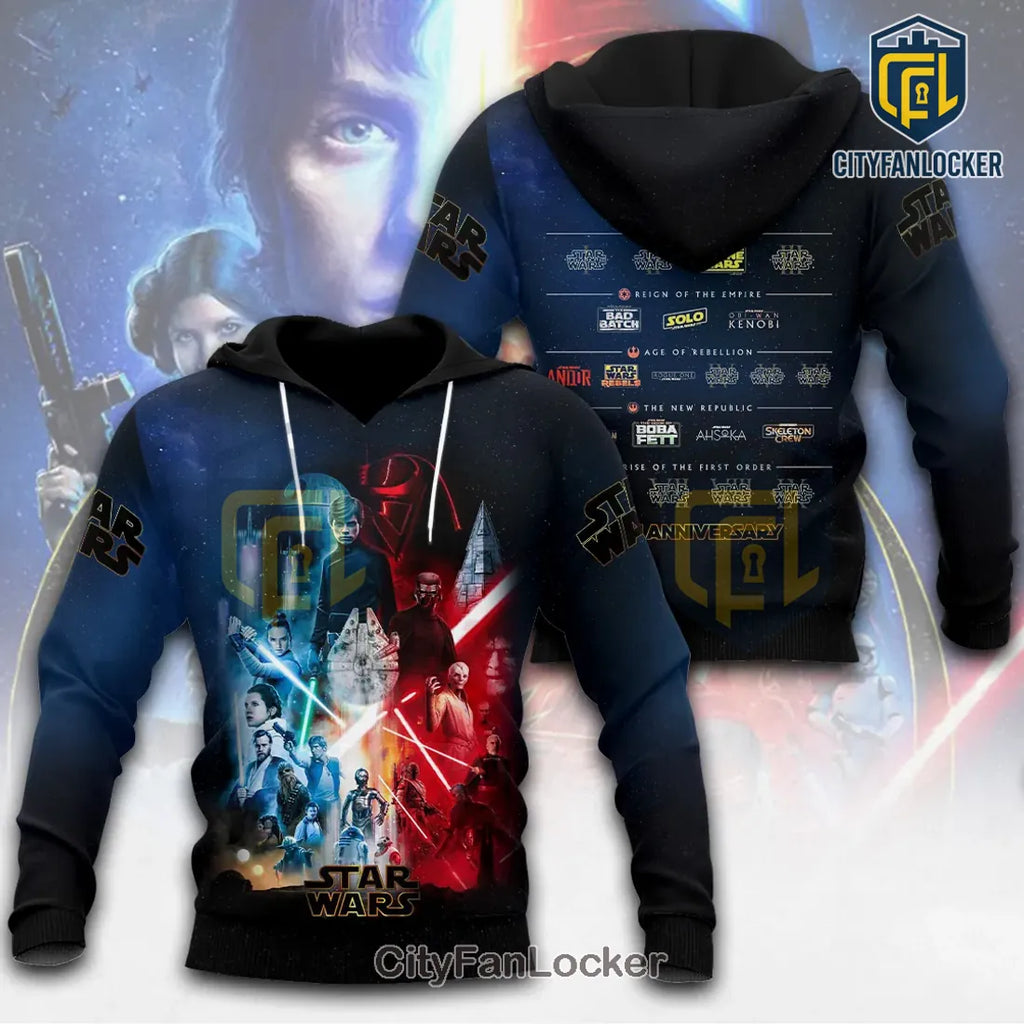 Star Wars 50th Anniversary Galactic Saga Hoodie