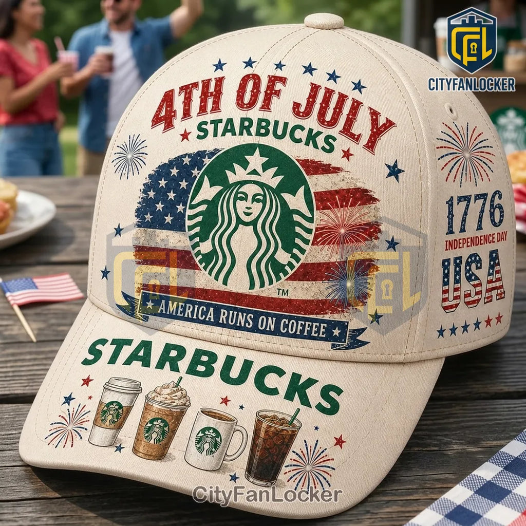 Starbucks x 4th of July Independence Day 1776 Limited Edition Cap