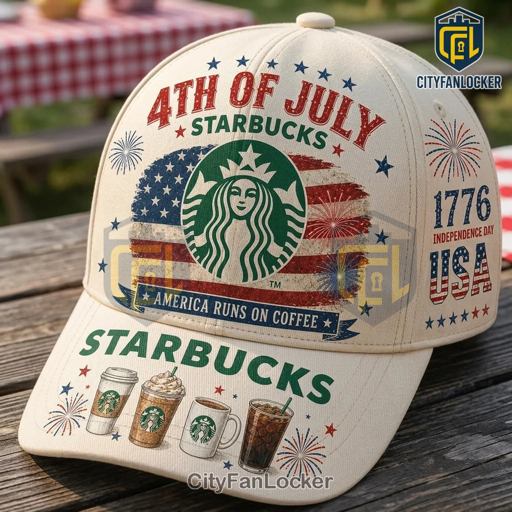 Starbucks x 4th of July Independence Day 1776 Limited Edition Cap