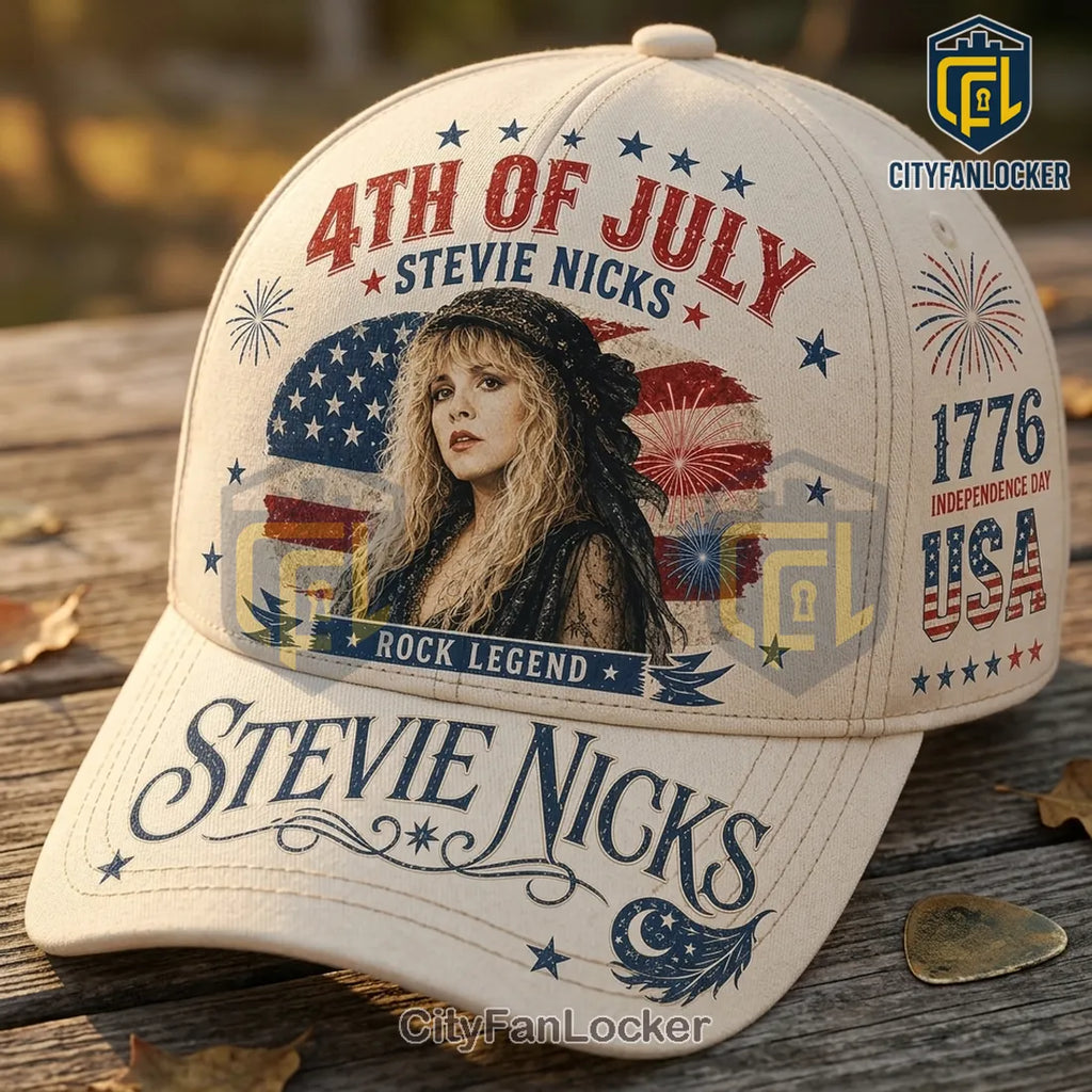 Stevie Nicks 1776 American Legend Patriotic Independence Day Cap