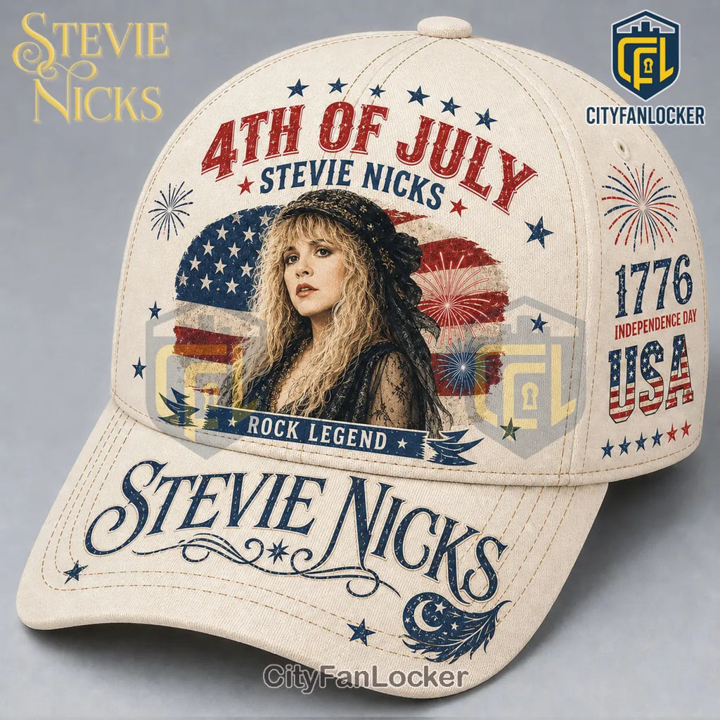 Stevie Nicks 1776 American Legend Patriotic Independence Day Cap