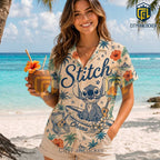 Stitch Disney Ohana Premium Button Down Shirt