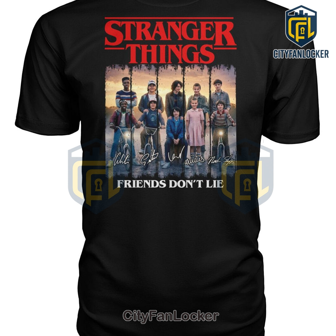 Stranger Things Friends Don’t Lie Graphic T-Shirt
