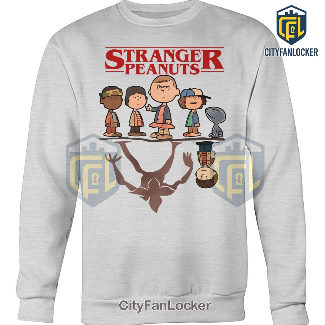 Stranger Things Peanuts Mashup T-Shirt