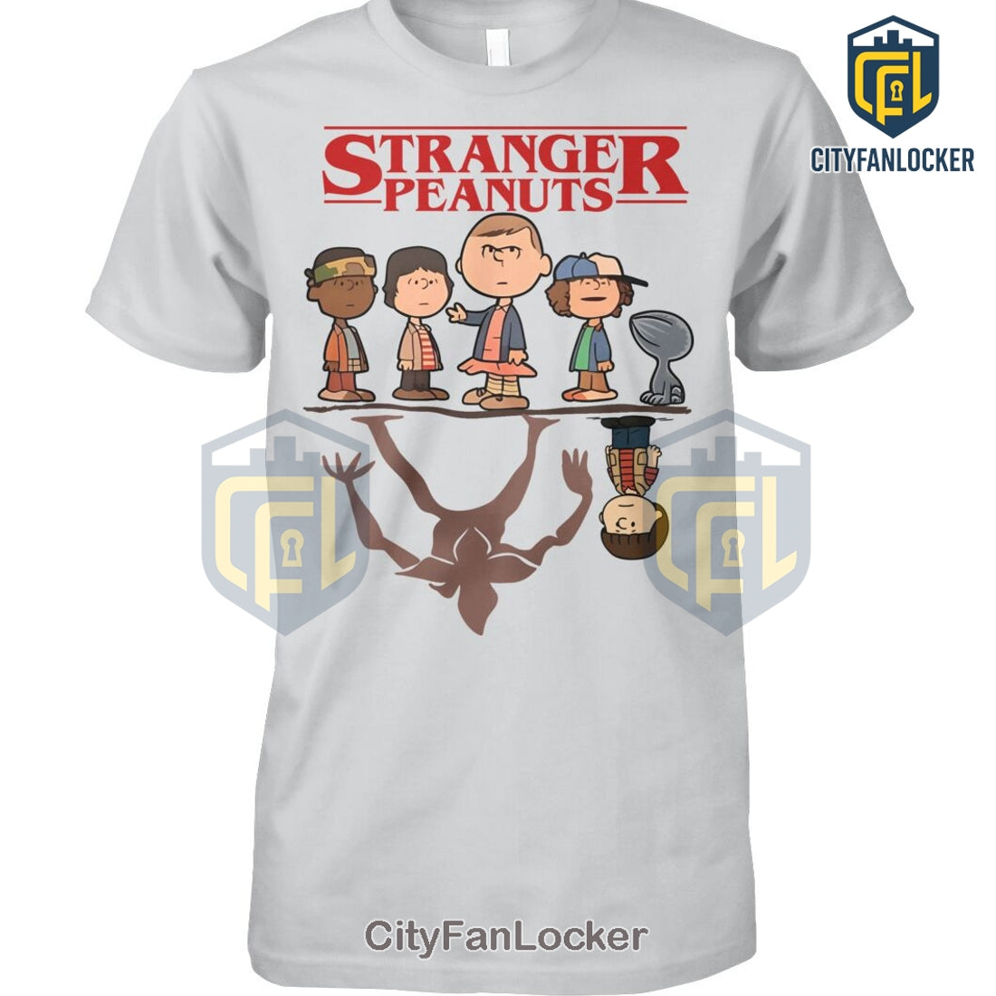 Stranger Things Peanuts Mashup T-Shirt