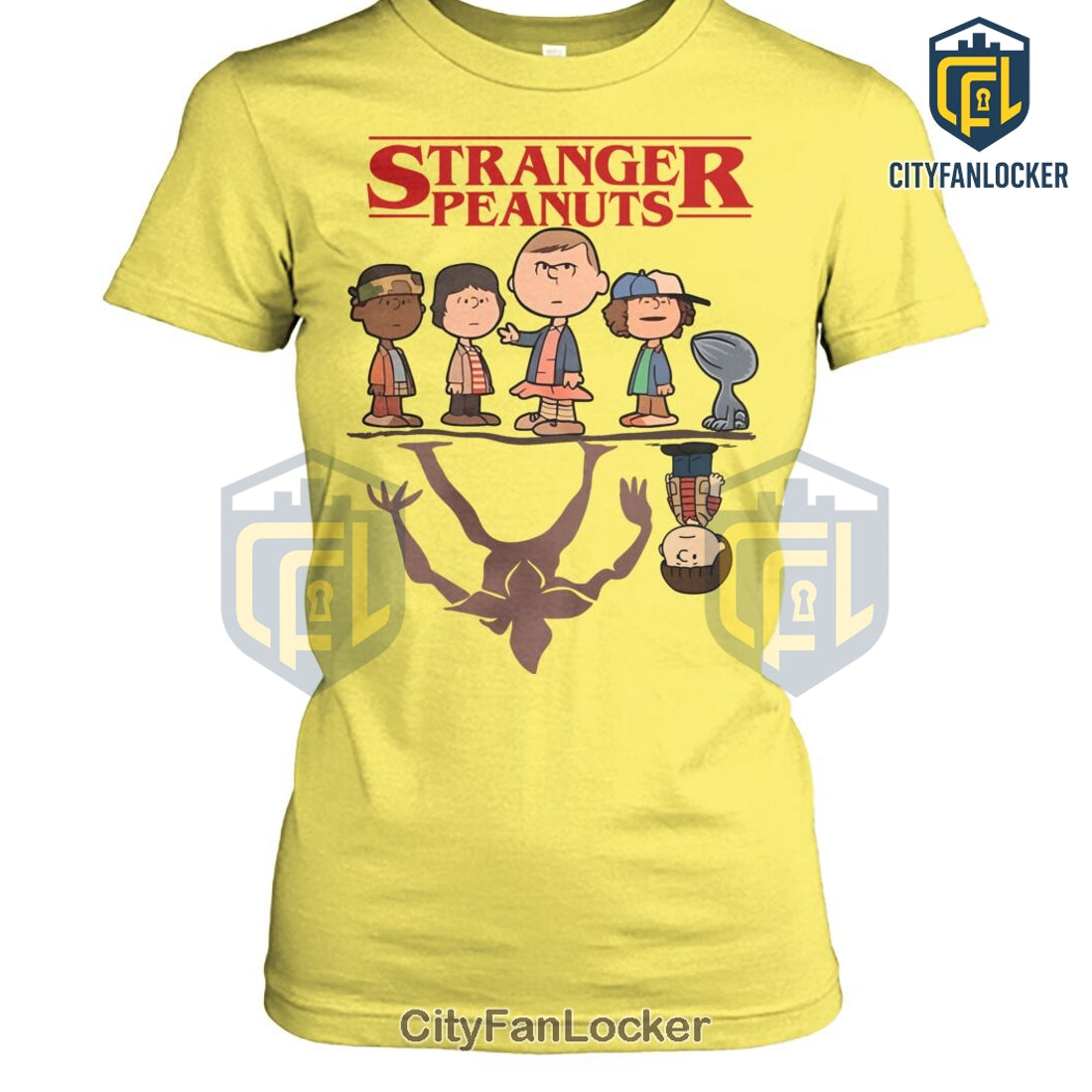 Stranger Things Peanuts Mashup T-Shirt