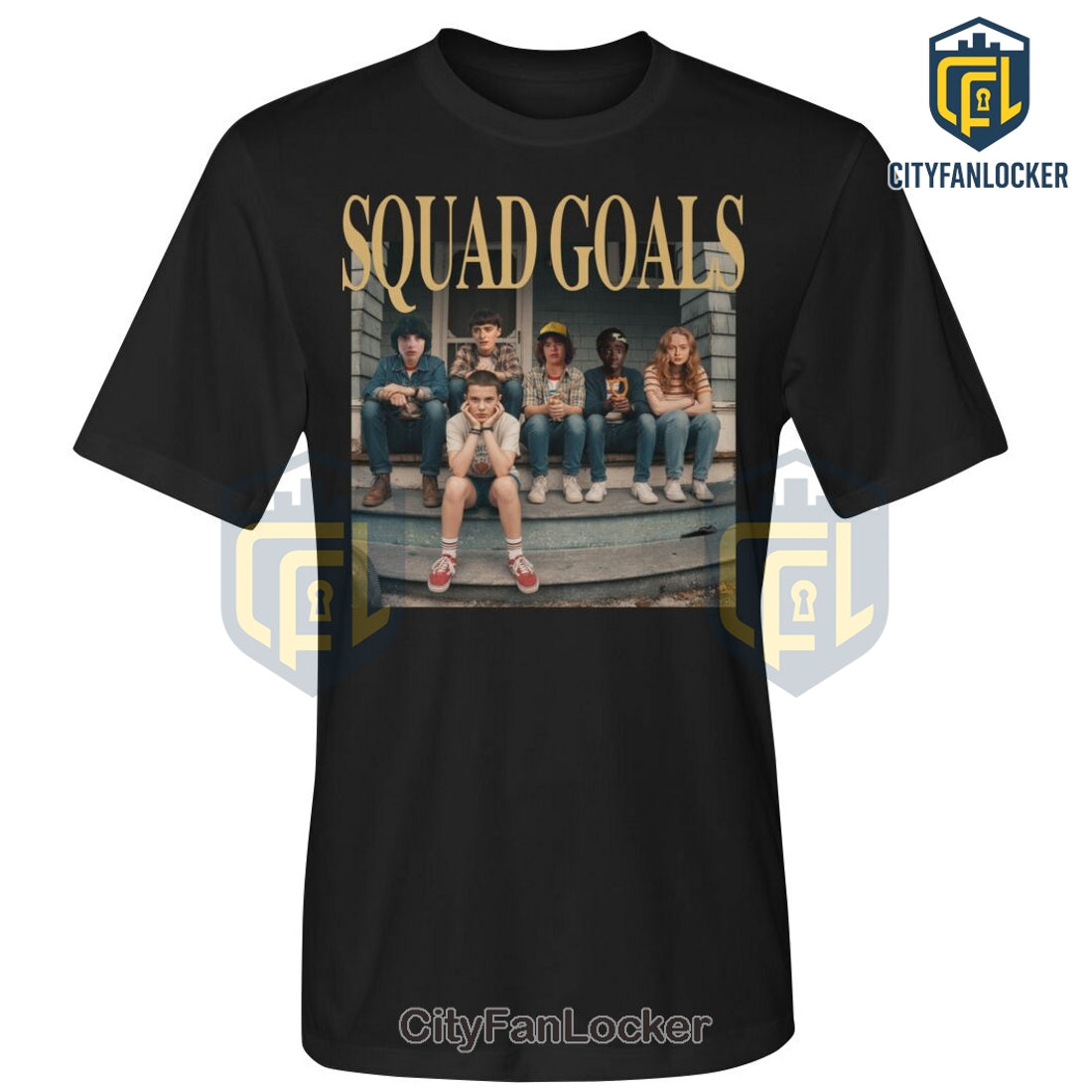 Stranger Things Squad Goals Graphic T-Shirt