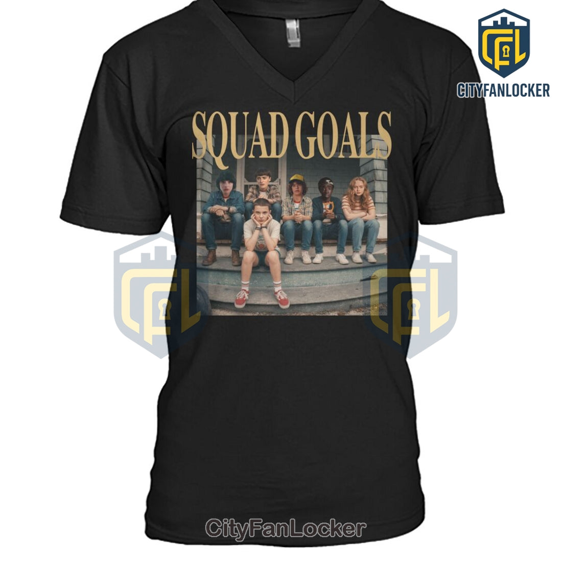 Stranger Things Squad Goals Graphic T-Shirt