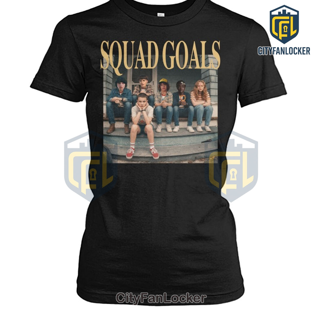 Stranger Things Squad Goals Graphic T-Shirt