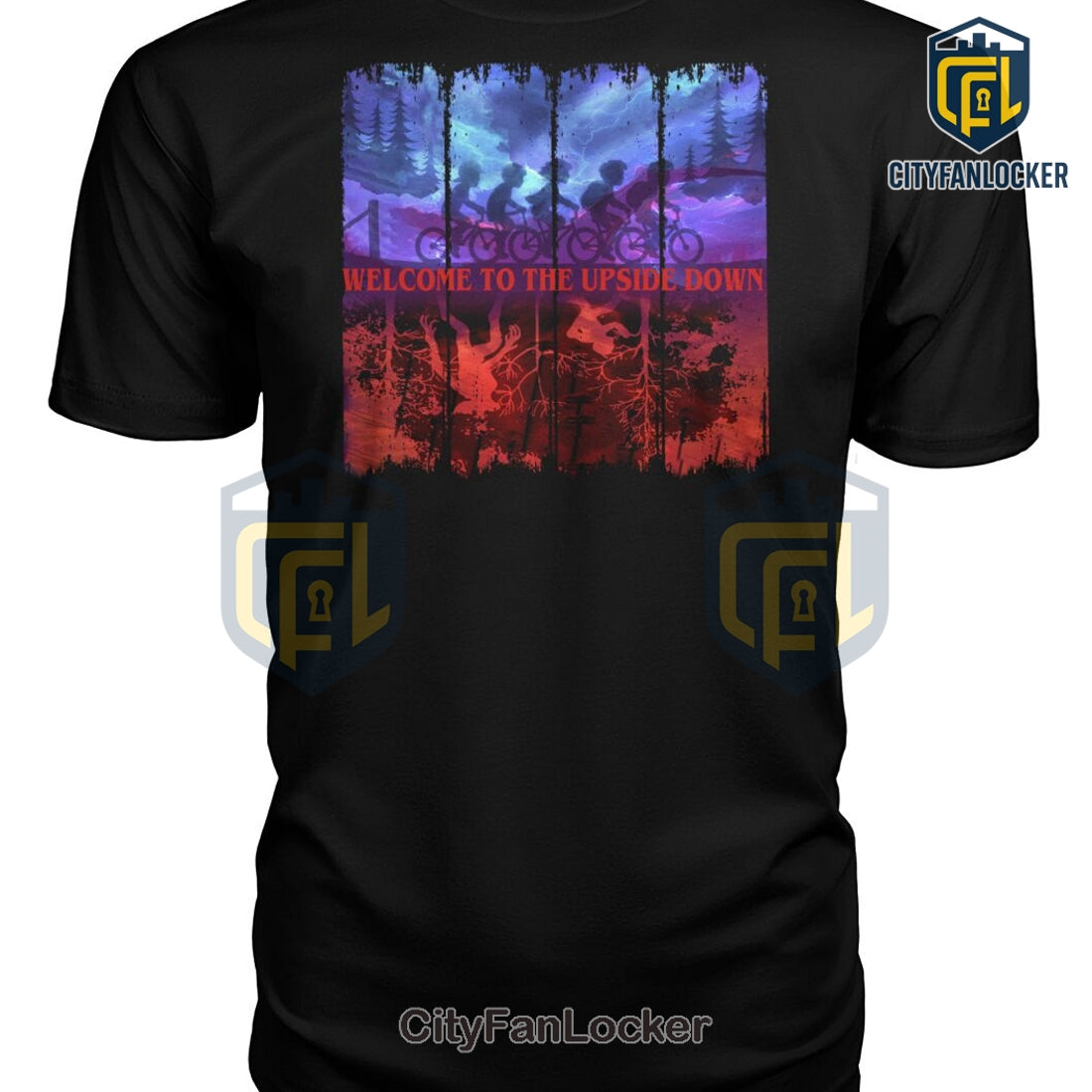 Stranger Things Upside Down Graphic T-Shirt
