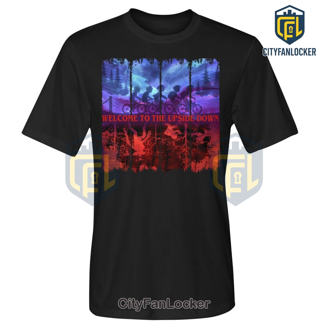 Stranger Things Upside Down Graphic T-Shirt
