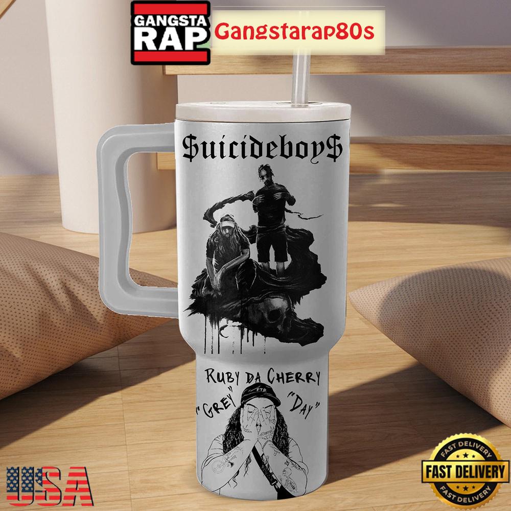 Suicideboys Ruby Da Cherry Tumbler Cup 40oz