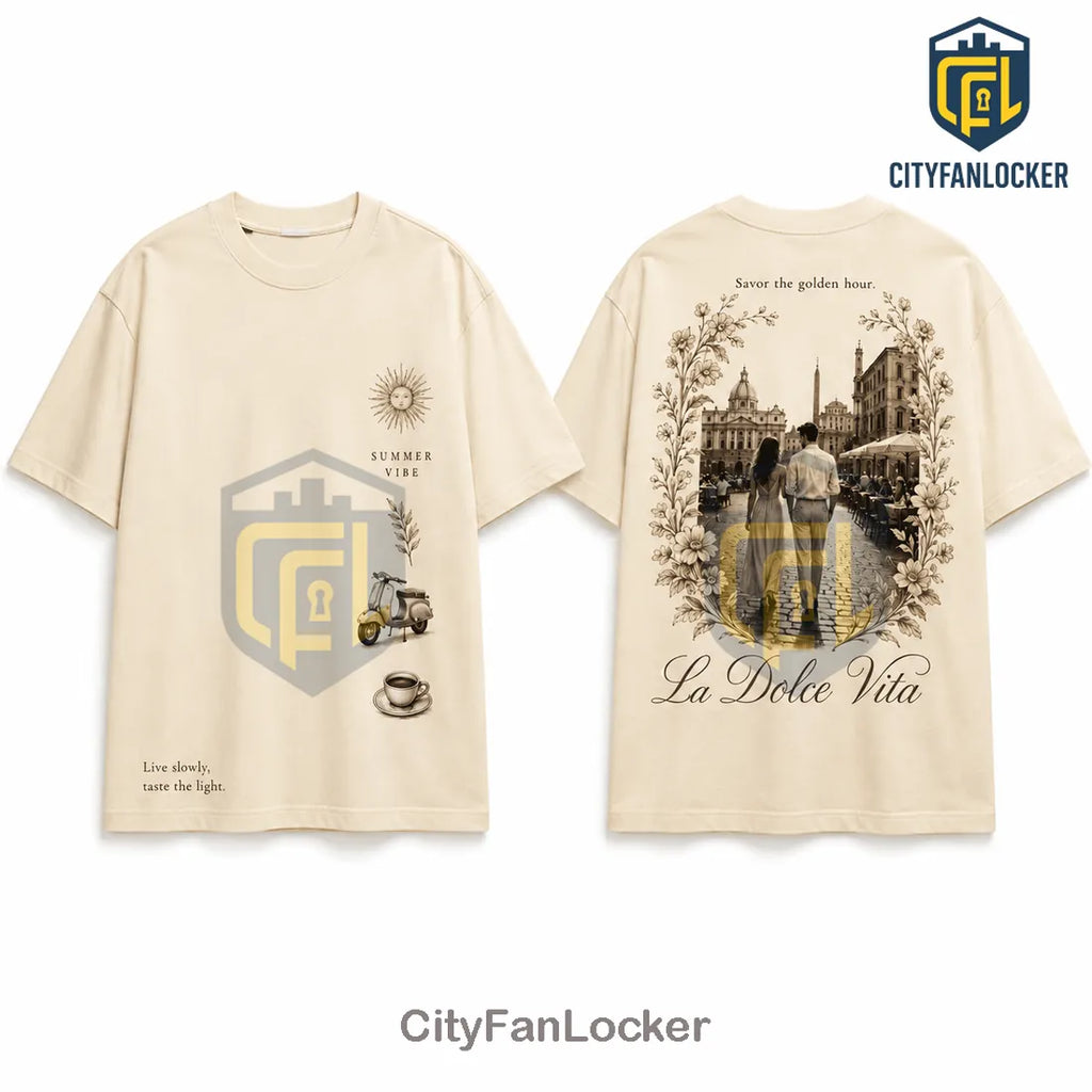 Summer Vibes Limited Edition Cream T-Shirt