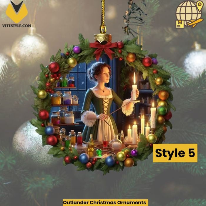 Outlander Christmas Ornaments