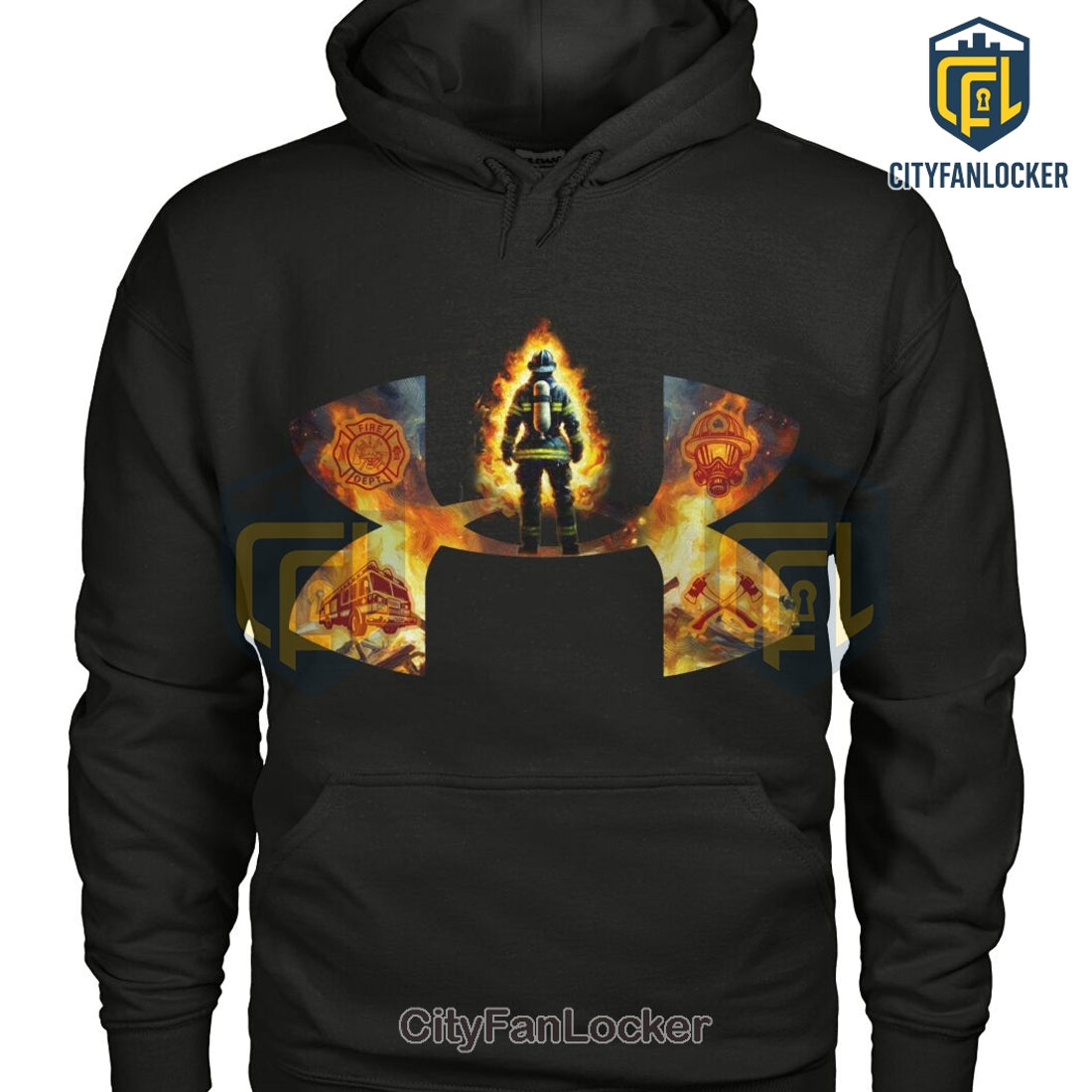 The Firefighter’s Pride Pullover Hoodie
