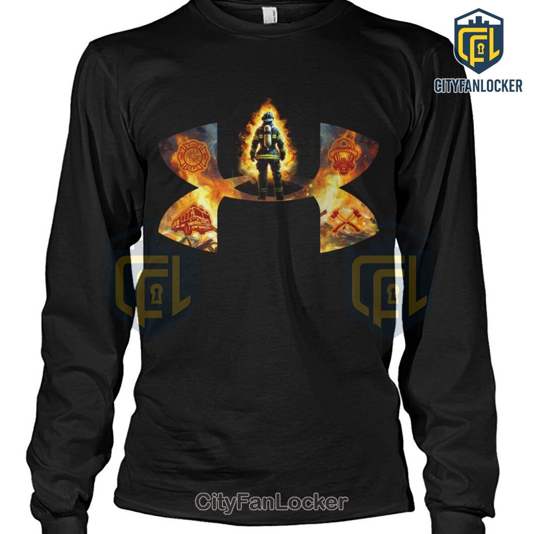 The Firefighter’s Pride Pullover Hoodie