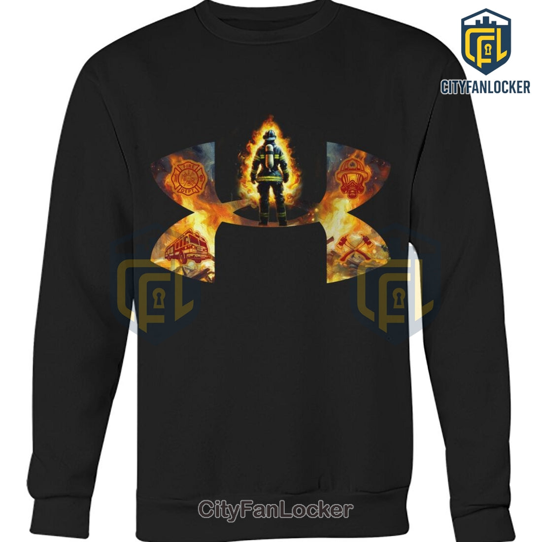 The Firefighter’s Pride Pullover Hoodie